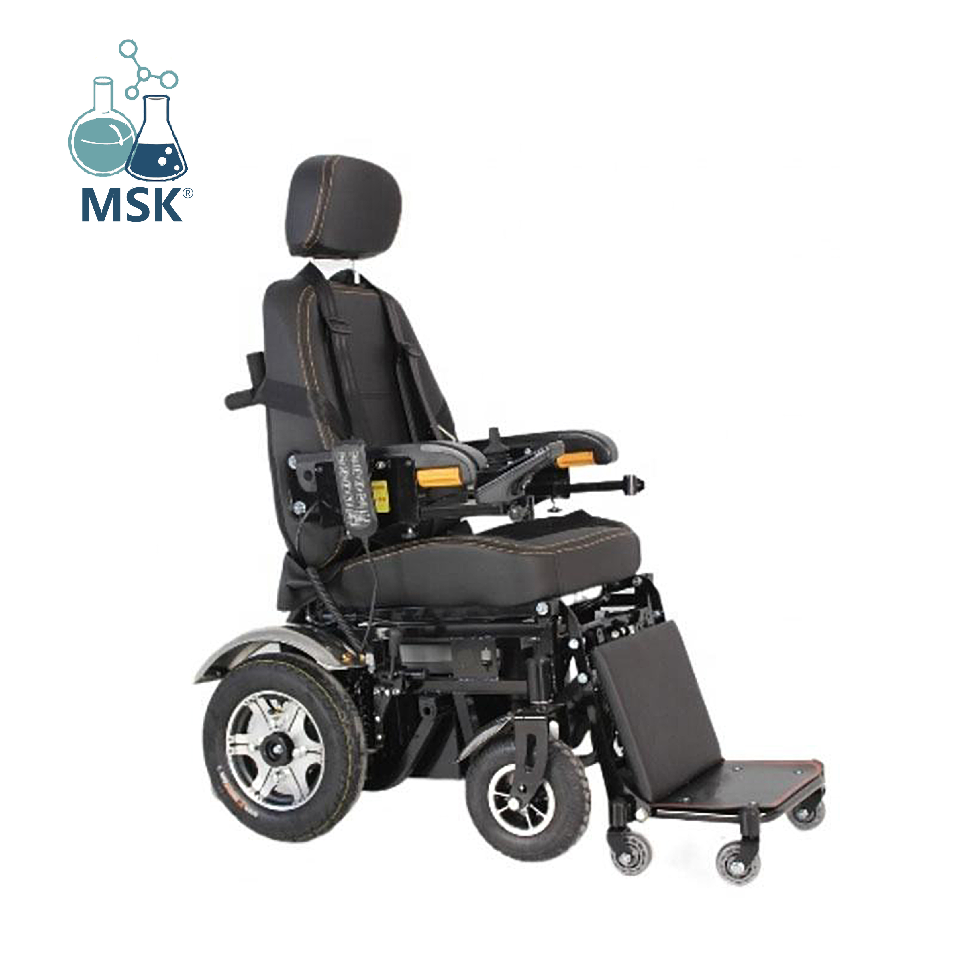 Automatic Reclining Electronic Foldable Folding Standing Electric Wheelchair Scooter Wheelchair