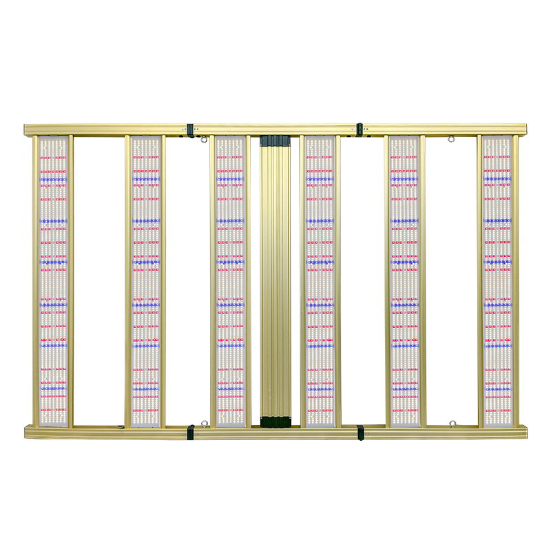 1200W 6 Bar 4x6ft Wide Full Spectrum LED Grow Lights-AD6-1200-3AI3-180